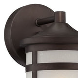Bronze Hanging Lantern Shape Wall Light