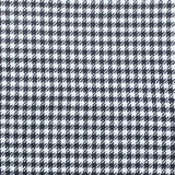 Houndstooth Brown Faux Leather Throw Pillow