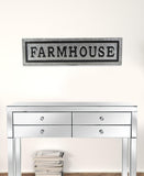 Galvanized Metal Farmhouse Wall Plate