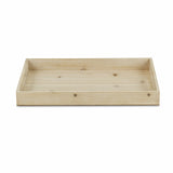 19" Natural Minimalist Wooden Tray