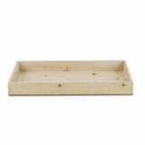 19" Natural Minimalist Wooden Tray
