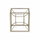 Metal 3D Cube Decorative Sculpture
