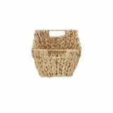 Braided Water Hyacinth Storage Basket
