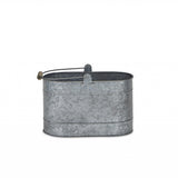 Farmhouse Galvanized Metal Bucket