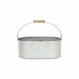 Farmhouse Galvanized Metal Bucket