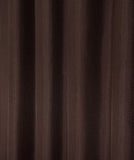 Luxurious Brown Waffle Weave Shower Curtain