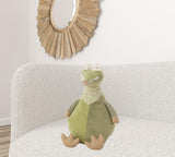 Green 22" X 26" Novelty Polyester Throw Pillow