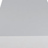 75" White Wooden Wall Mounted Floating Shelf