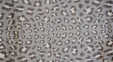 2' x 4' Gray and Brown Cheetah Washable Floor Mat