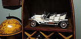 8" Silver Metal c1909 Rolls Royce Hand Painted Decorative Car