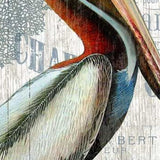 Colorful Pelican Wall Décor