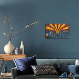 Distressed Arizona Flag Wall Décor