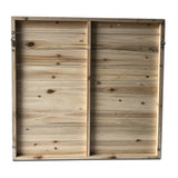 Pampas Leaves and Flower Bouquet Wood Plank Wall Art