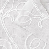 Set of Two 84" Blush Boho Embroidered Window Panels