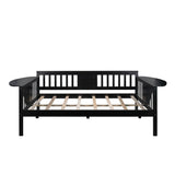 Espresso Solid and Manufactured Wood Full Bed