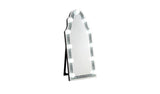 63" Mirrored &amp; Faux Diamonds Cheval Standing Mirror