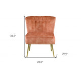30" White Wool And Brown Barrel Chair