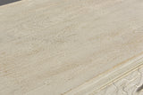 28" Brushed Ivory Two Drawer Nightstand