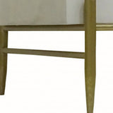 28" Natural Two Drawer Nightstand