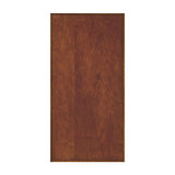 24" Dark Cherry Brown Rectangular End Table With Drawer And Shelf