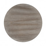 24" Cherry Manufactured Wood Round End Table