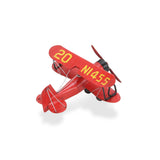 6" Red and Black Metal Hand Painted Model Car