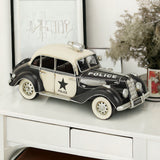 5" Cream Metal Hand Painted Model Car