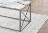Set of Three 42" Black Metal Coffee Table