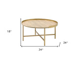 47" Chrome And White Rectangular Coffee Table With Shelf