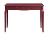 42" Red Writing Desk