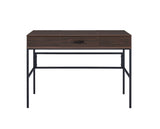 42" Brown and Black Writing Desk
