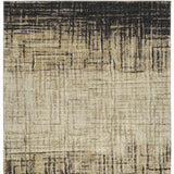 3' X 5' Brown Ombre Abstract Area Rug