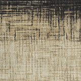 10' X 13' Brown Abstract Ombre Area Rug