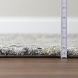 5' X 8' Grey Diamond Area Rug