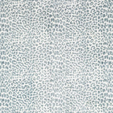 8' X 10' Grey Leopard Print Shag Handmade Non Skid Area Rug