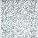 8' X 10' Grey Leopard Print Shag Handmade Non Skid Area Rug