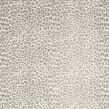 3' X 5' Beige and Cream Leopard Print Shag Handmade Non Skid Area Rug