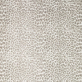 8' X 10' Beige and Cream Leopard Print Shag Handmade Non Skid Area Rug