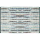2' X 3' Blue Ombre Tufted Handmade Area Rug