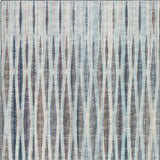 5' X 8' Blue Ombre Tufted Handmade Area Rug