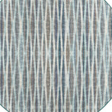 8' X 8' Blue Round Ombre Tufted Handmade Area Rug
