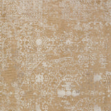 3' X 5' Beige Oriental Area Rug With Fringe