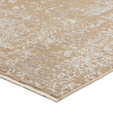 8' X 10' Beige Oriental Area Rug With Fringe