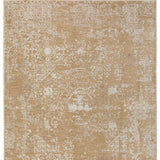 8' X 10' Beige Oriental Area Rug With Fringe