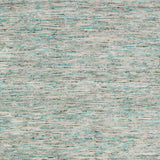 8' X 8' Green Round Wool Hand Loomed Handmade Area Rug