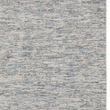 12' Round Blue Round Wool Hand Loomed Handmade Area Rug