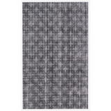 8' X 10' Black And Charcoal Medallion Hand Loomed Area Rug
