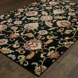 2' X 8' Green Southwestern Power Loom Stain Resistant Runner Rug