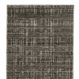 6' X 9' Beige Grey Ivory Tan And Brown Abstract Power Loom Stain Resistant Area Rug