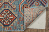 13' X 15' Abstract Power Loom Distressed Area Rug